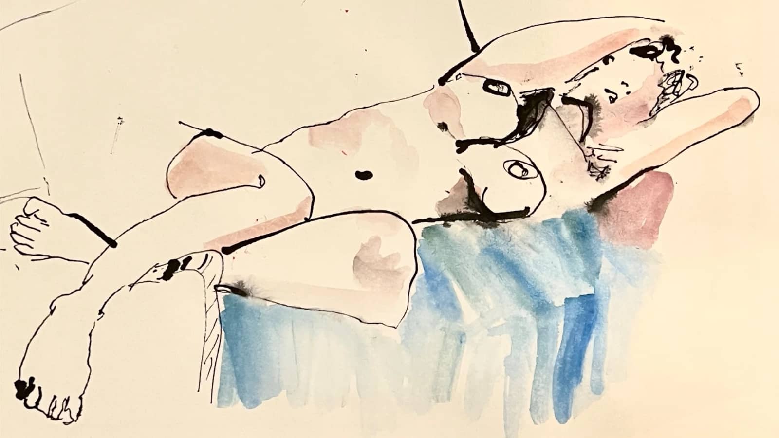 Creative Sketching Session with Live Model at Vetomat, Berlin