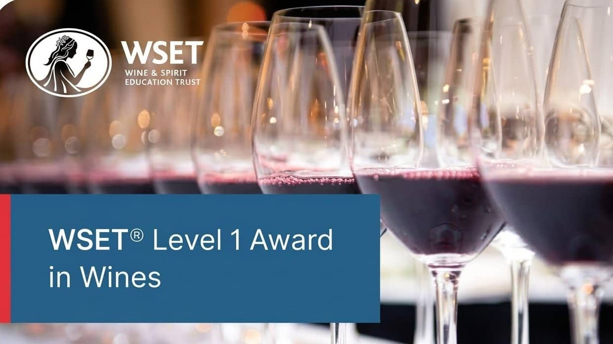 WSET Level 1 Wine Course Singapore