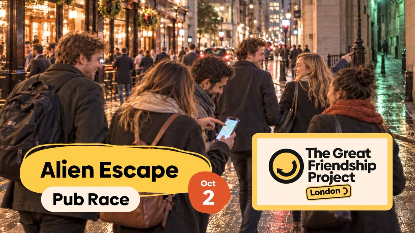 Alien Escape: Pub Race | London 20s and 30s