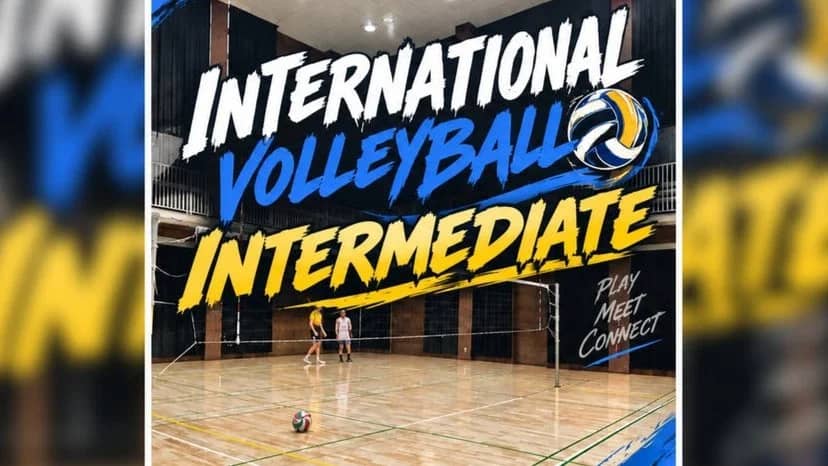 🏐International volleyball - Intermediate level session🔥(Morning)
