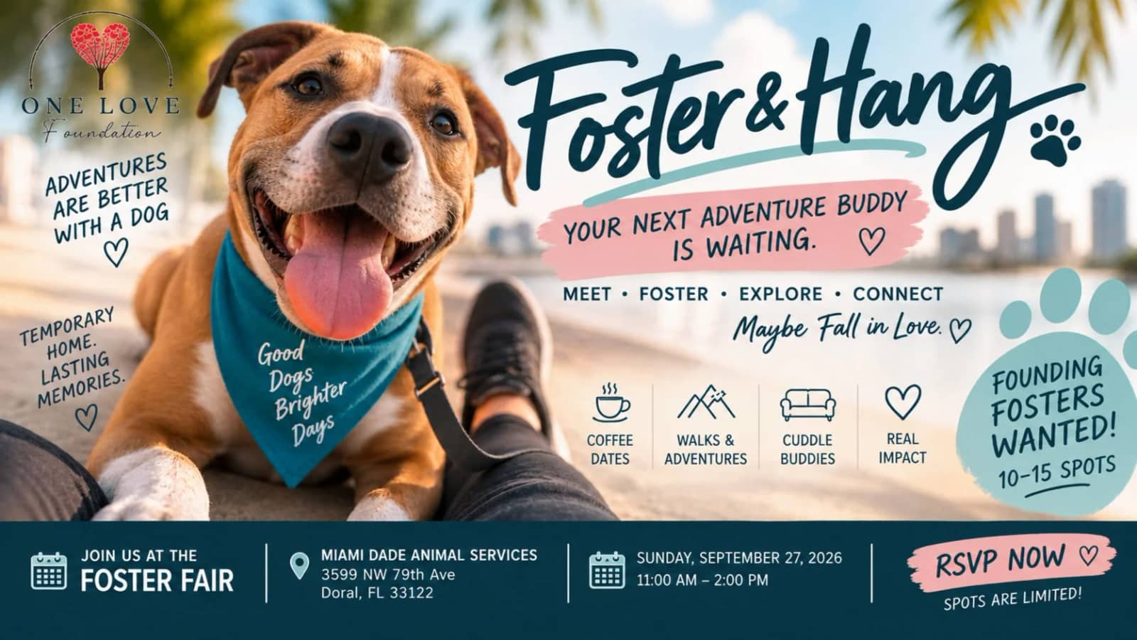 Foster & Hang - One Love Foundation