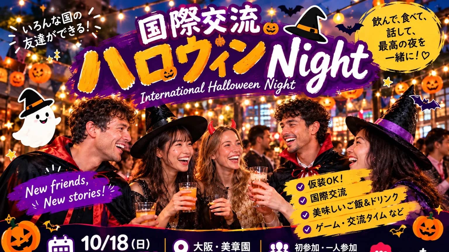 国際交流ハロウィンDay2🎃