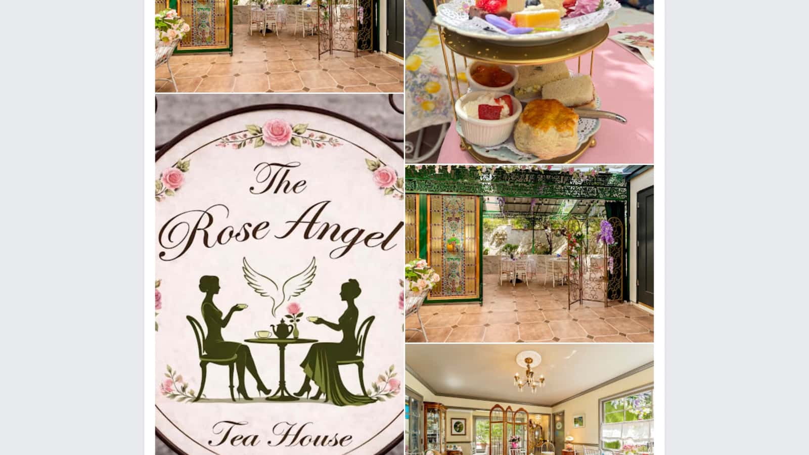 Afternoon Tea at The Rose Angel Tea Room (626)-786-7900
