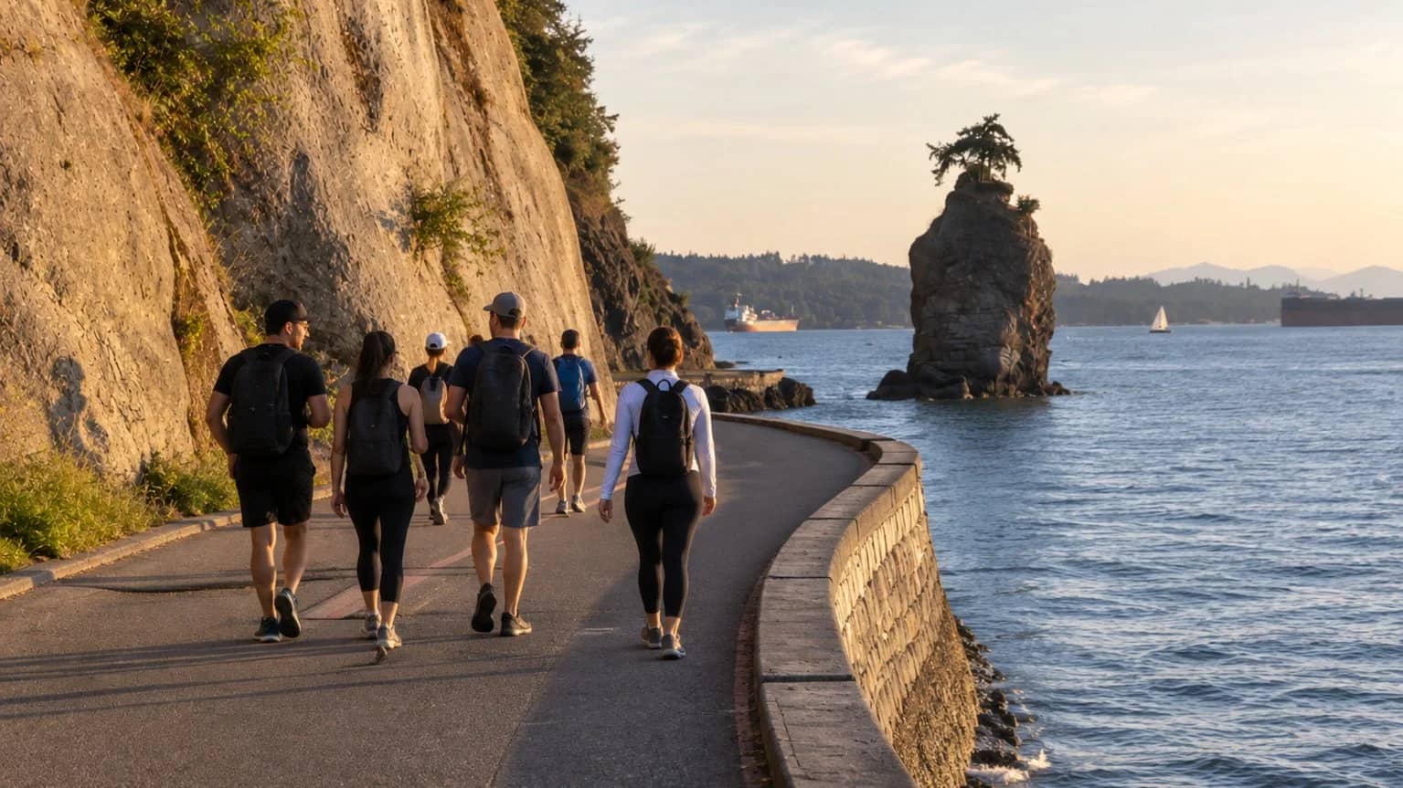 Stanley Park Seawall Walk | Easy | 9.7 KM | 2.5–3 Hours