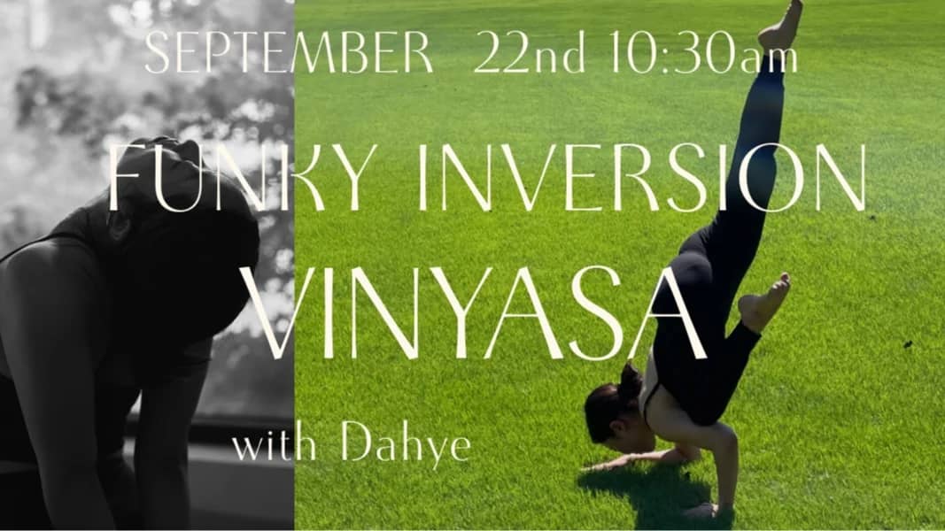 【SP】Vinyasa toward funky inversions|ファンキー逆転ポーズを目指すヴィンヤサ