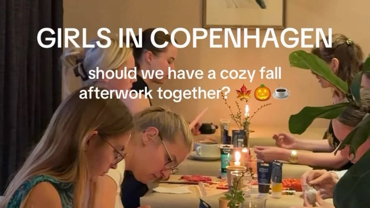 Copenhagen Girls’ Autumn Evening 🤎☕️🍂🎀