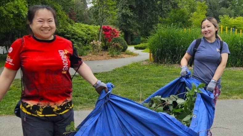 Meet New People & Remove Invasive Blackberry at Garden City Park, Richmond!