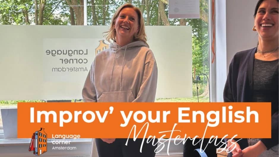 "Improv" Your English Masterclass! π¬π§ (Open level... but not absolute beginners)