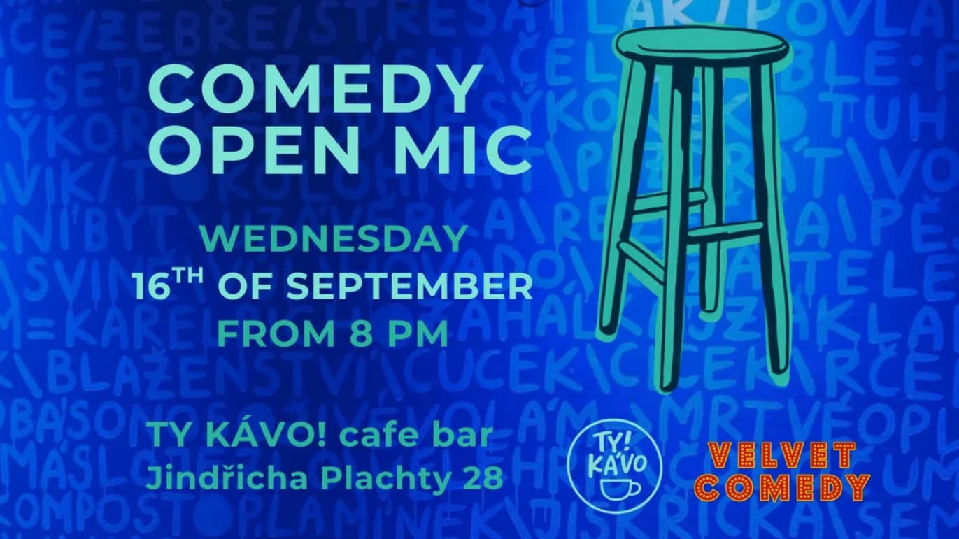 Comedy Open Mic at Ty Kávo!