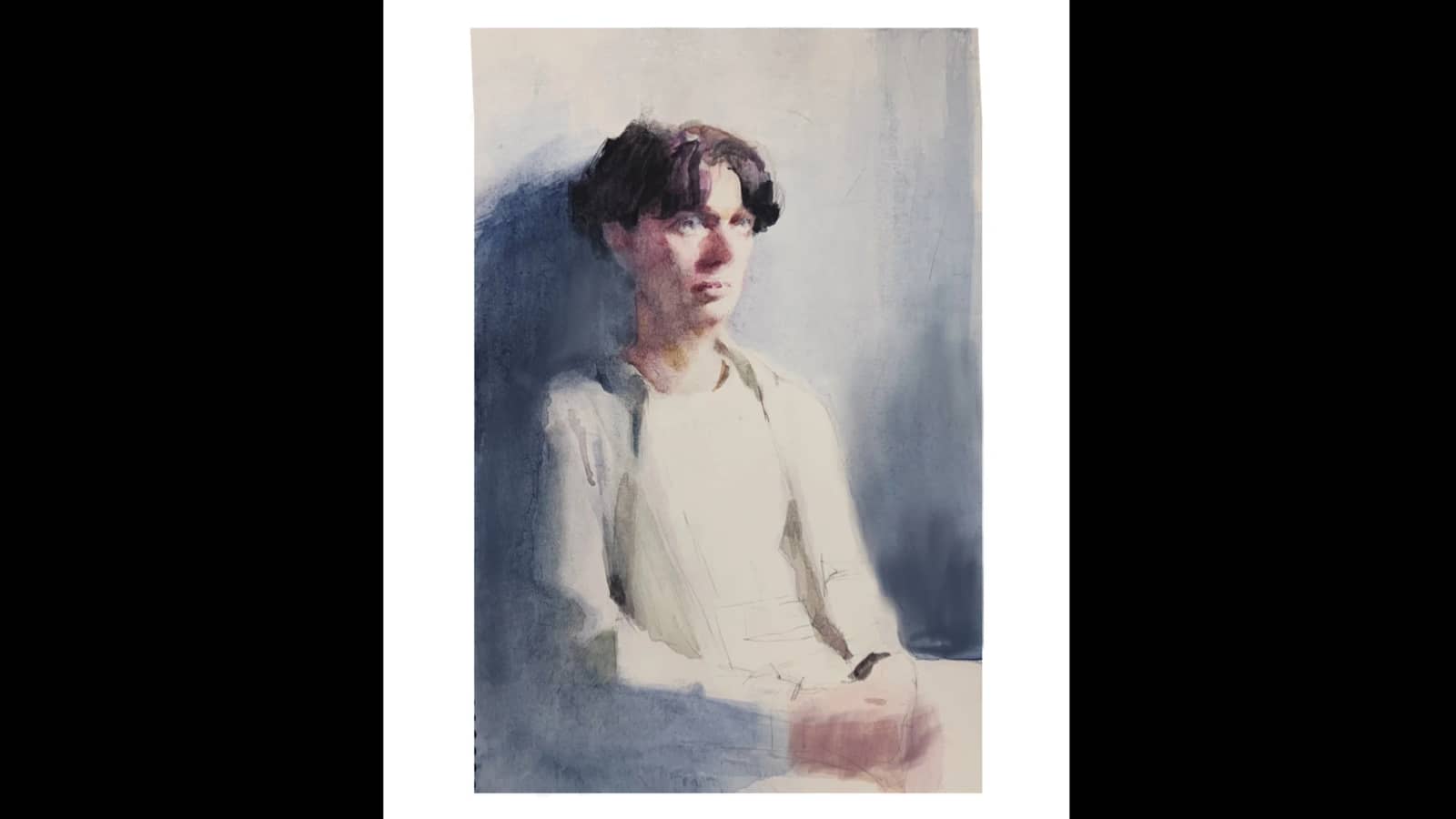 上杉尚 人物画ワークショップ ドイツ人モデル 4/4|Tutored Life Drawing Workshop German Model 4/4