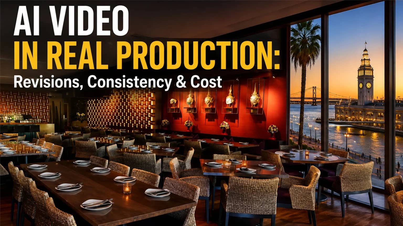 AI Video in Real Production: Revisions, Consistency & Cost