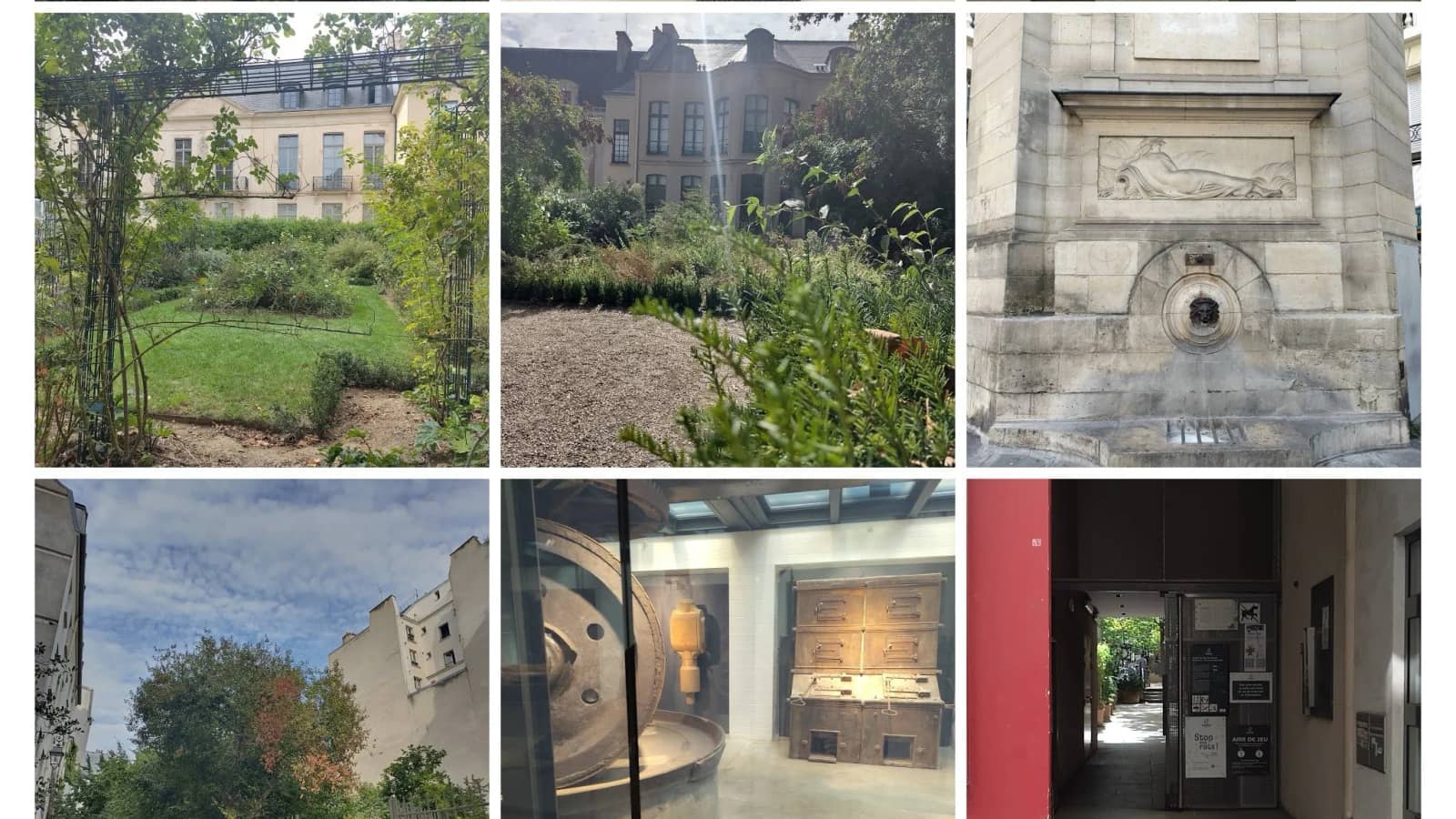 Jardins secrets du Marais / Secret gardens in Le Marais