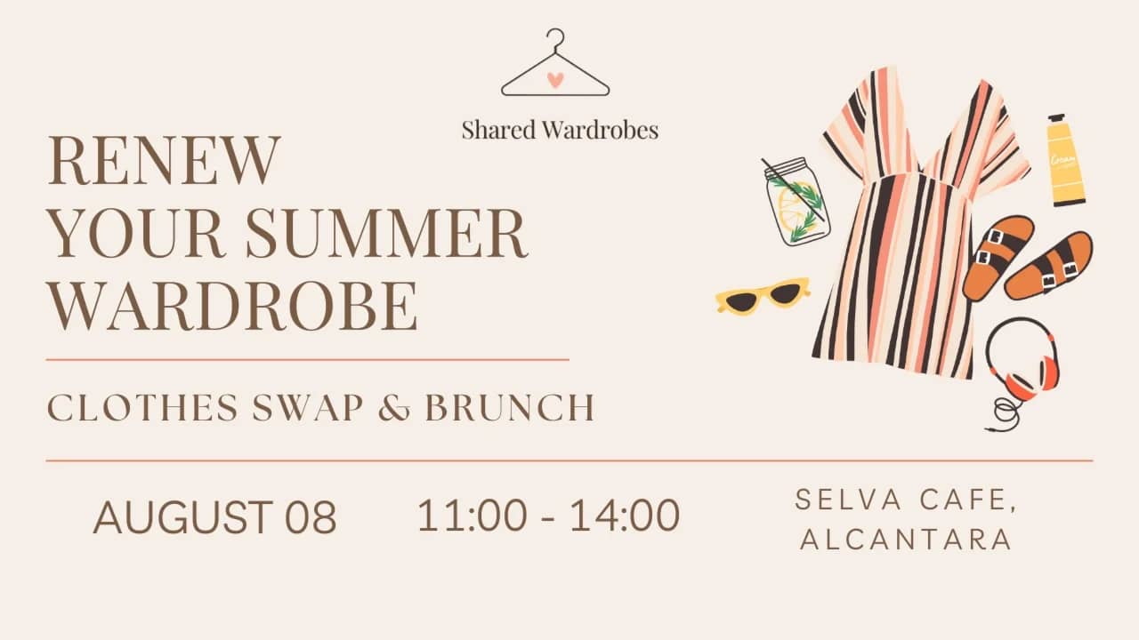 SHARED WARDROBES Clothes Swap ☀️ RENEW YOUR SUMMER WARDROBE ☀️