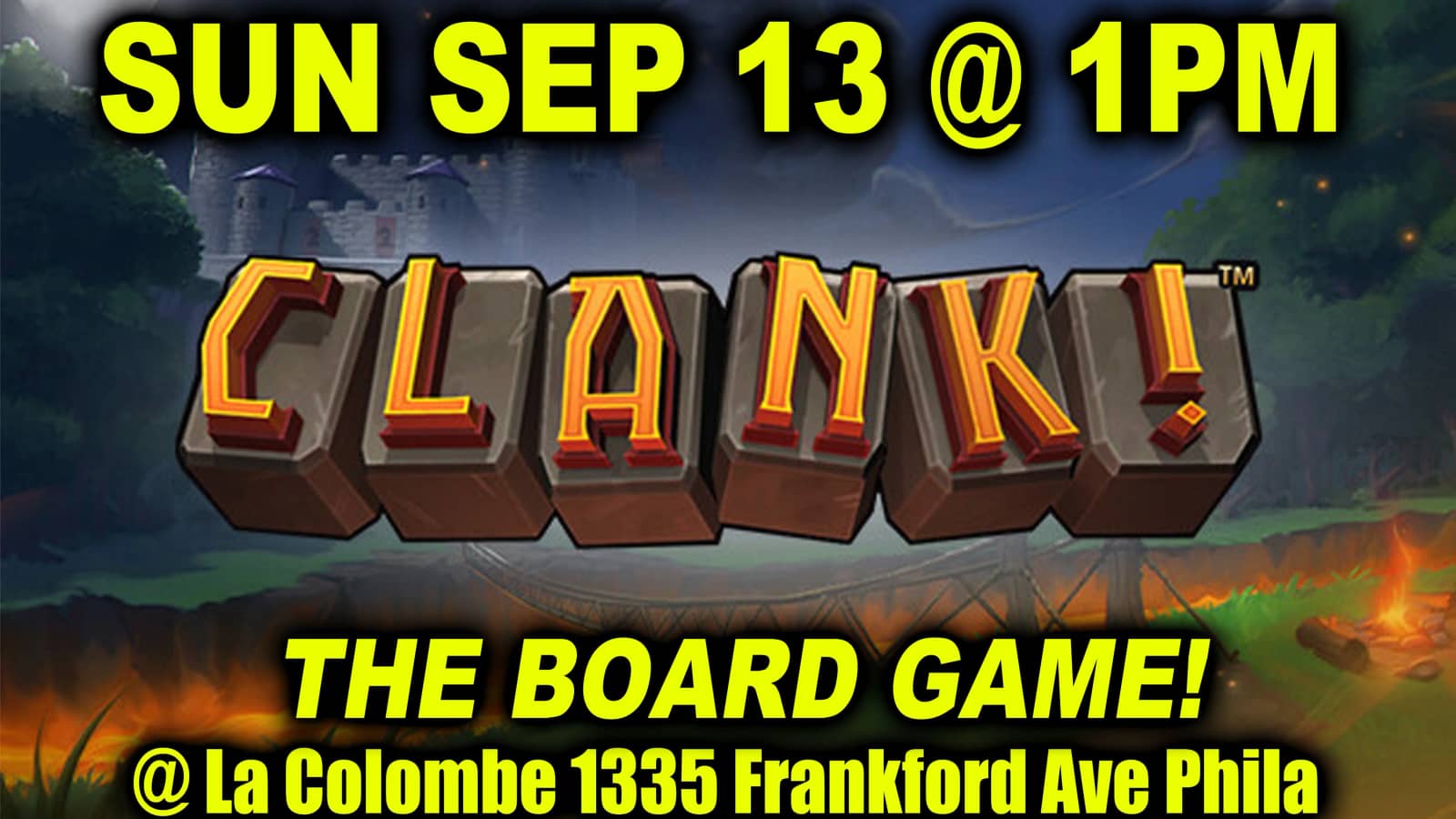 Board Game Day featuring CLANK!