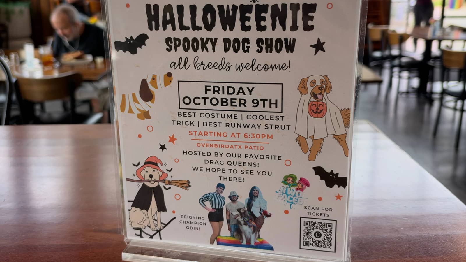 Pint Size Pooches Halloweenie Spooky Dog Show at Ovenbird