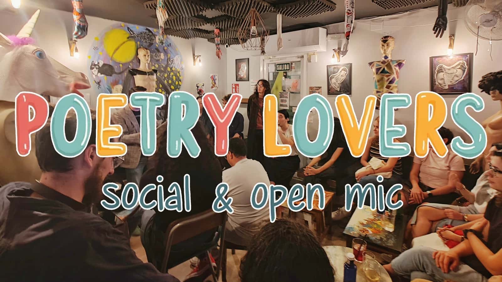 Poetry Lovers' Meetup / Open Mic 📚🍻