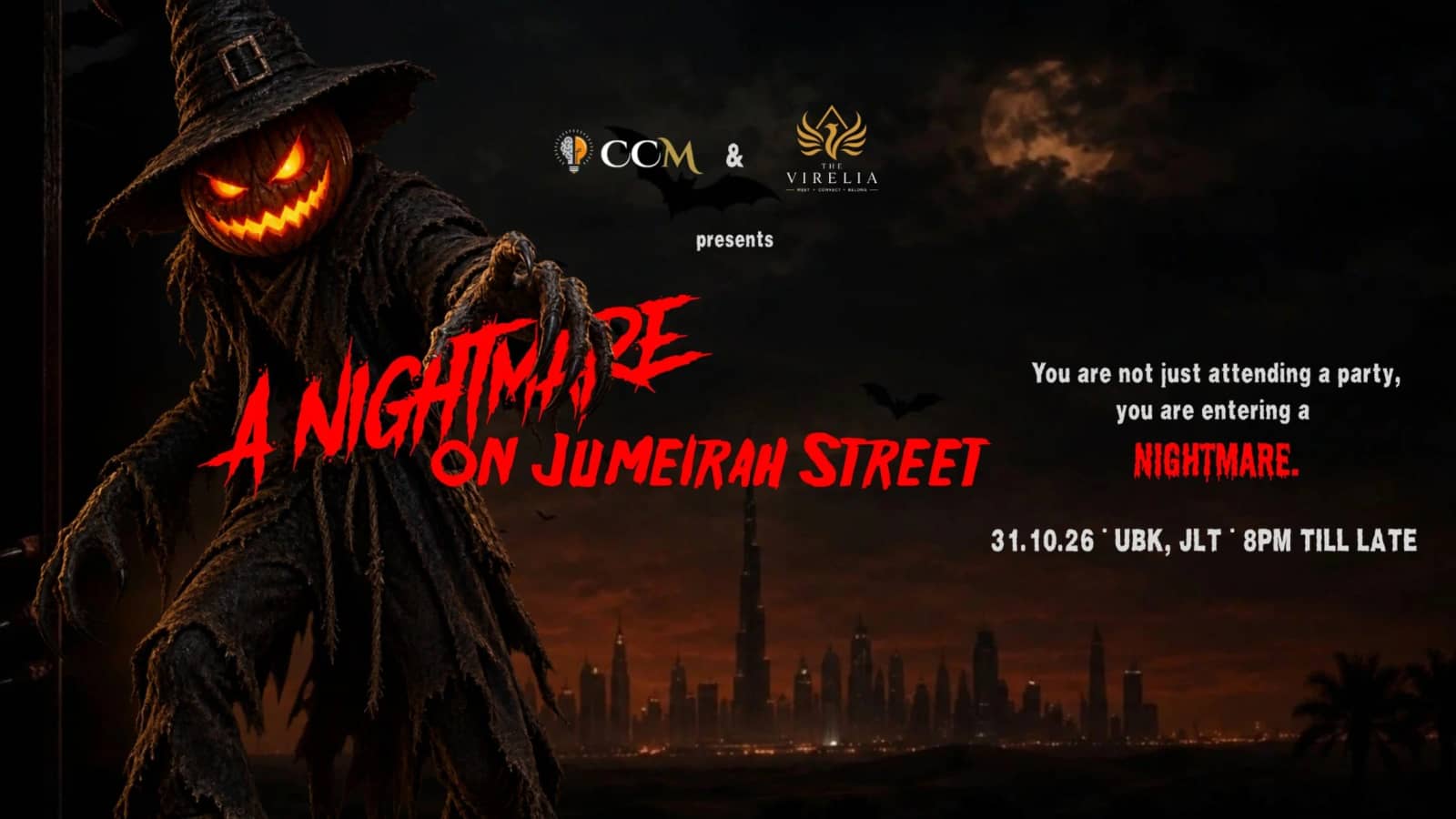 🎃 A NIGHTMARE ON JUMEIRAH STREET 🕯️