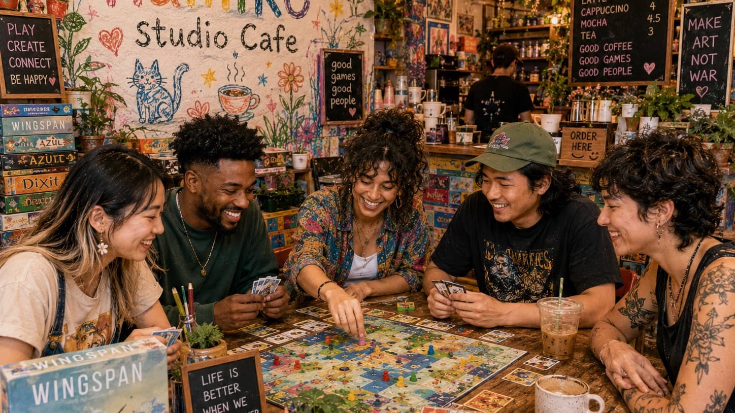 Board Games and Boba🧋!