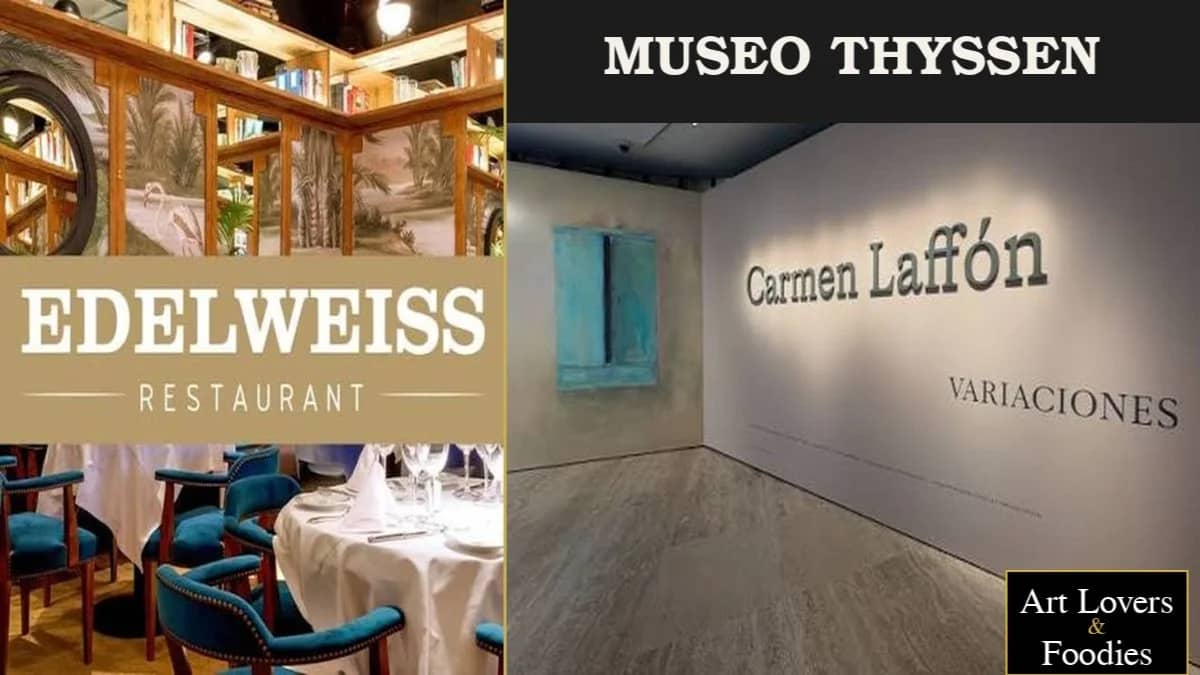 🥨Cena en Edelweiss y ✨Noche en el Thyssen con Carmen Laffón