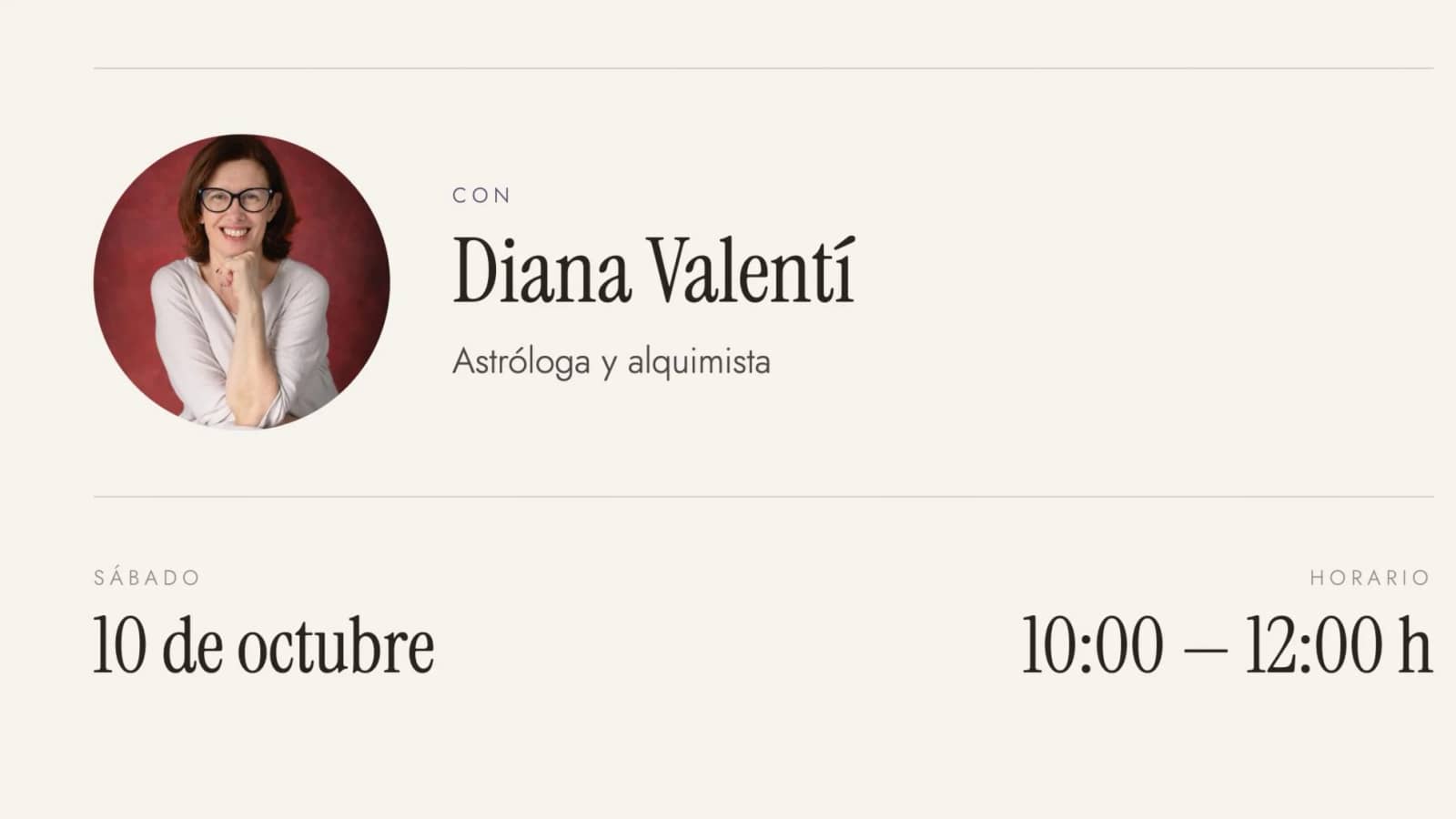 Taller astrología y cuerpo