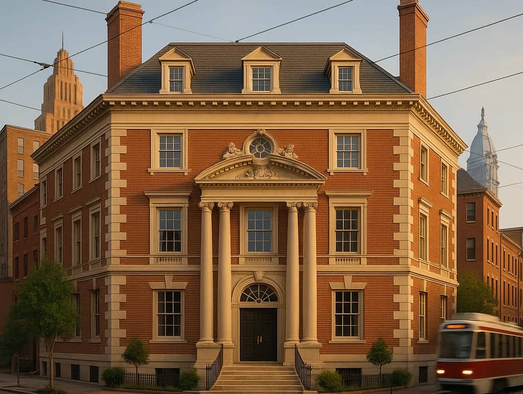 Philadelphia Architecture Hike 9 of 13: Best of Colonial Revival Style