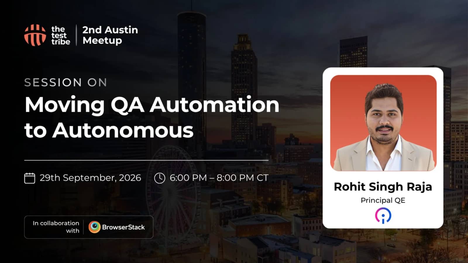 Moving QA Automation to Autonomous | 2nd Austin Meetup