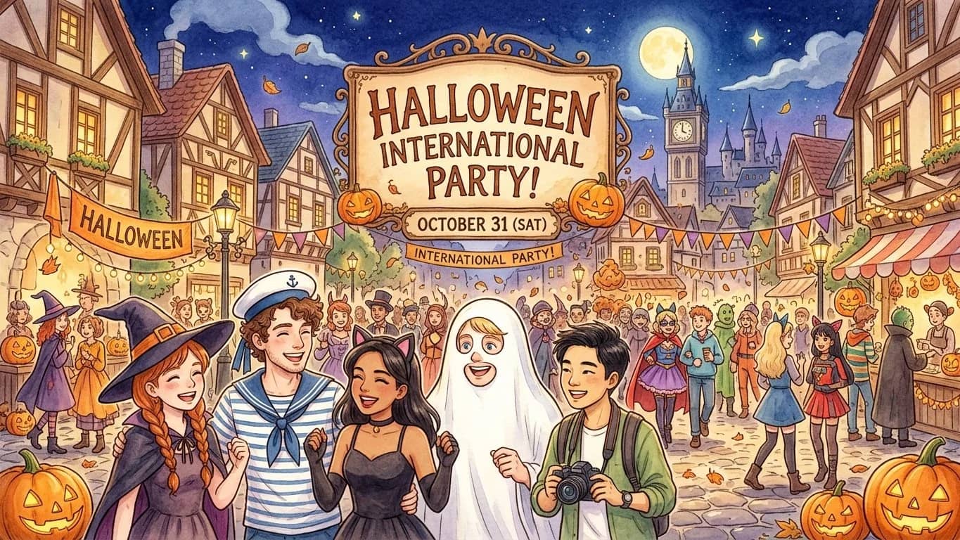 🎃👻🕯️ Halloween International Party