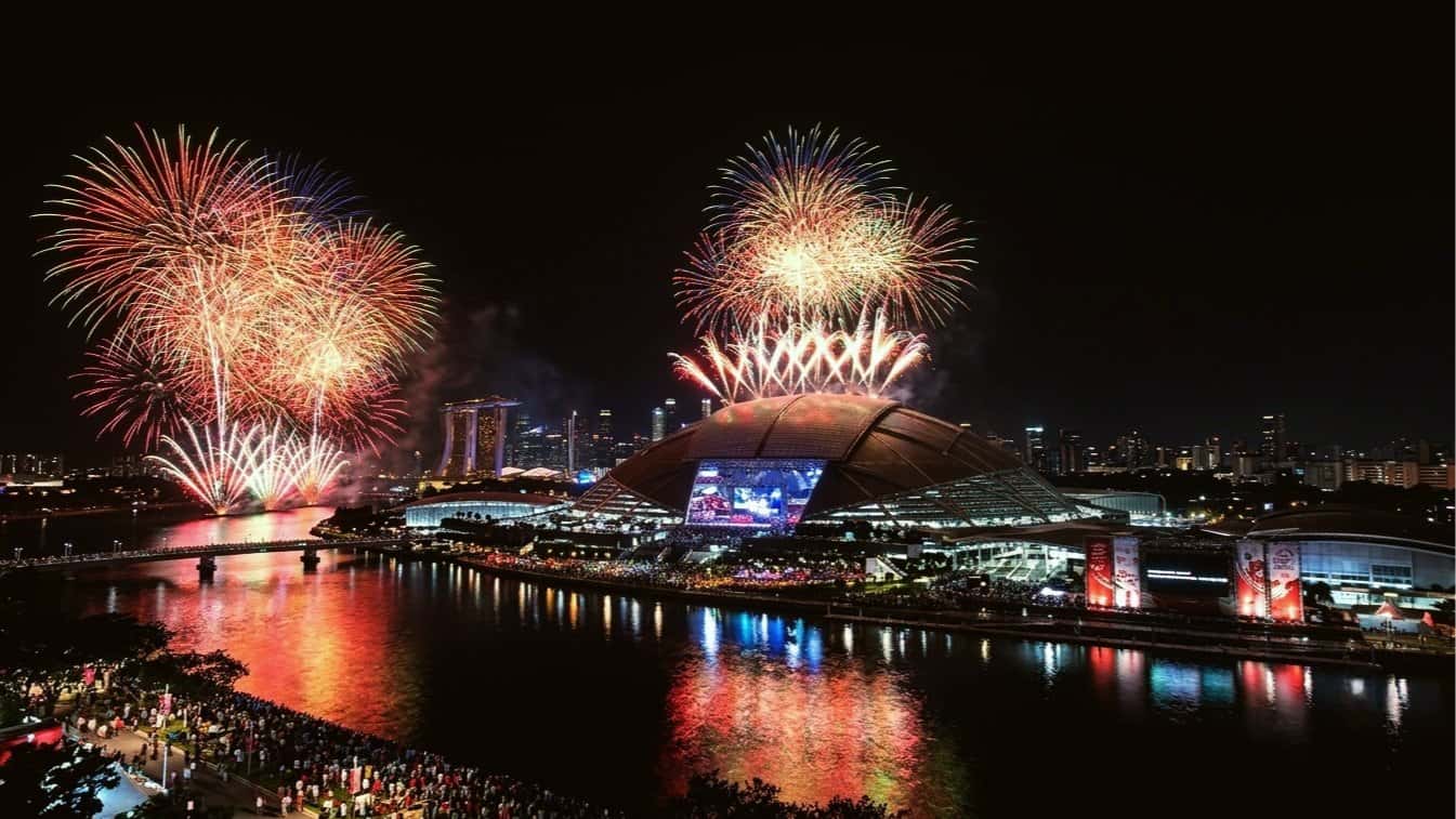 ✨Panoramic Sunset Chill & NDP Fireworks (Sun, 9 Aug). singles social event.