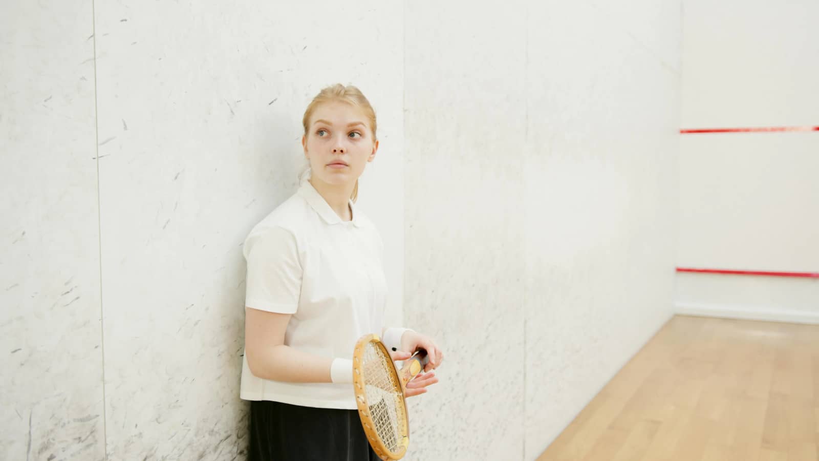 Beginner's squash coaching