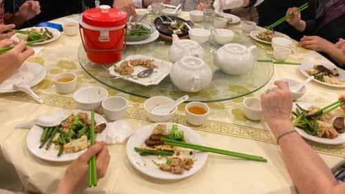 Vegan Chinese Dinner at PO KONG