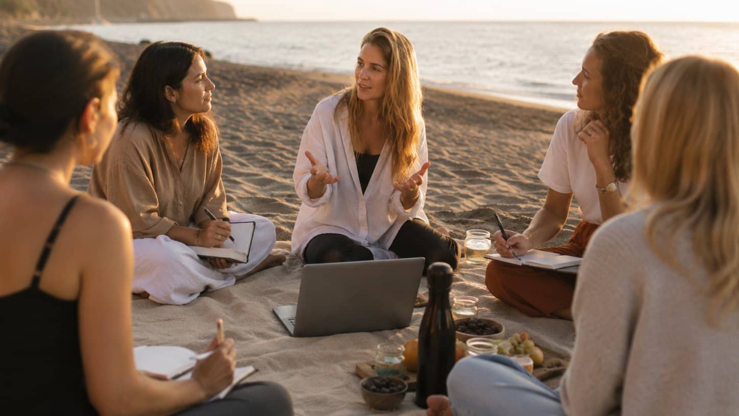 Emprender con propósito I Entre mujeres, ideas y mar