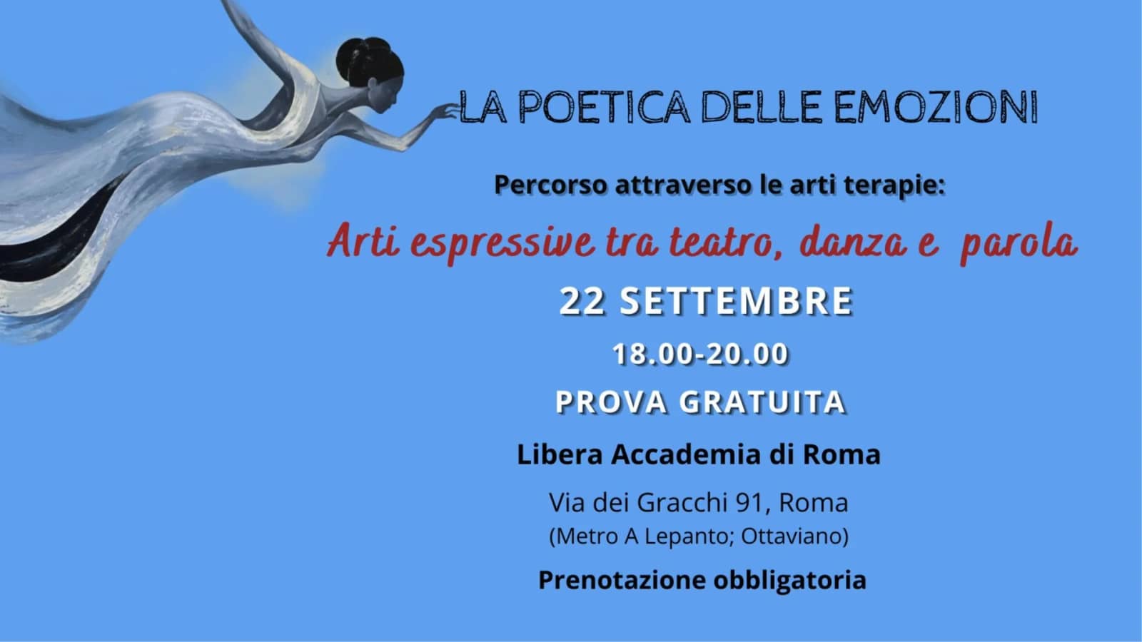 INCONTRO GRATUITO ARTI ESPRESSIVE