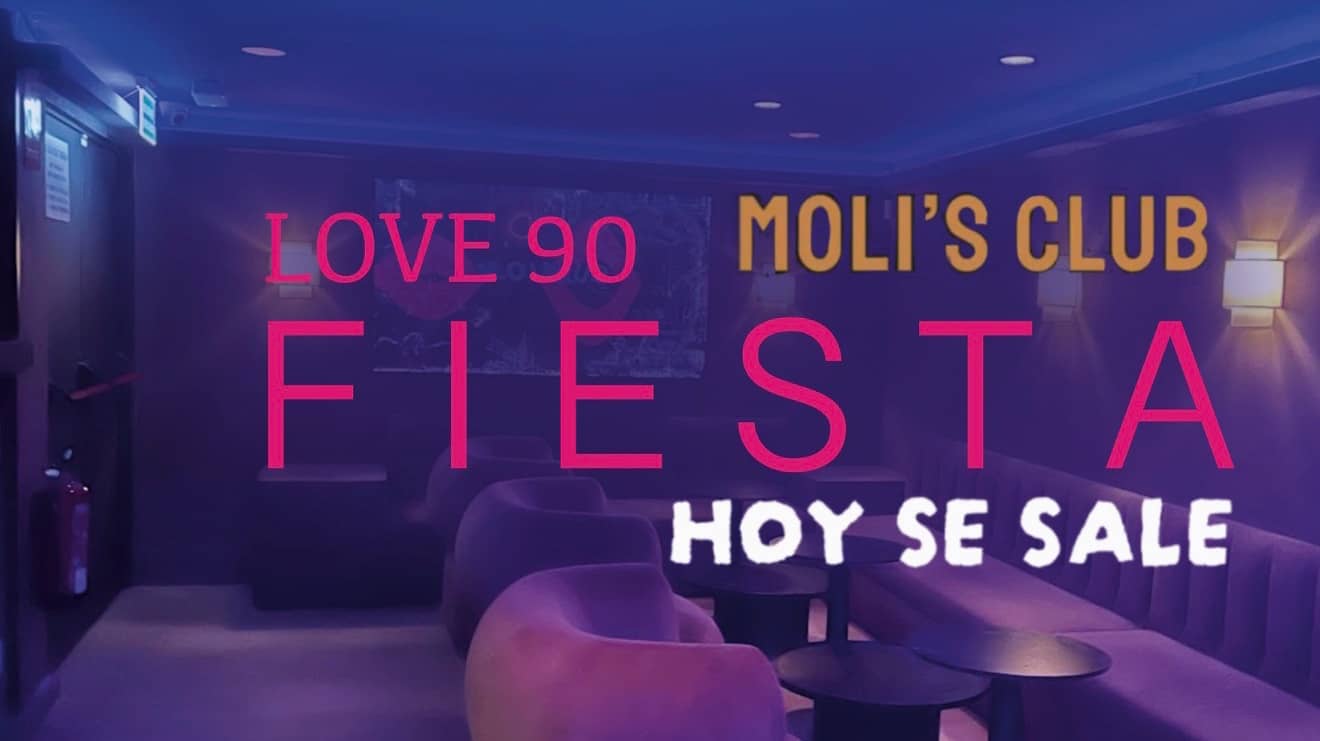 FIESTA LOVE90 en MOLI’S Hoy Se Sale