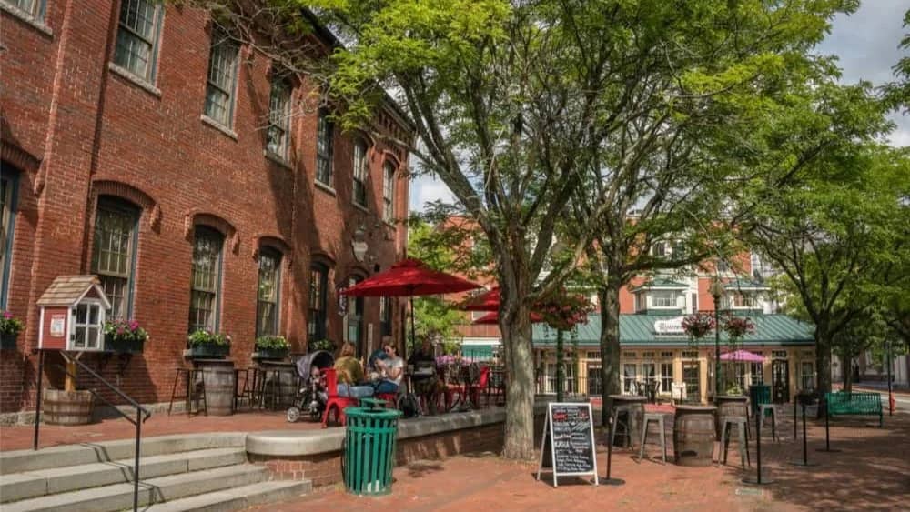 (45 miles) Andover-Amesbury-Exeter NH- Newburyport MA (w/MBTA)