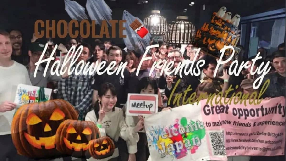 🎃 Halloween Shuffle International Meetup Osaka🌏 Meet & Chat 大阪 ハロウィン国際交流イベント🥳