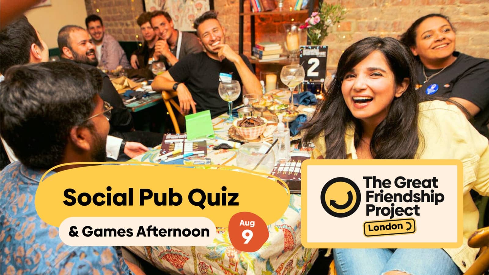 FREE Social Pub Quiz & Games Afternoon | London 20s and 30s