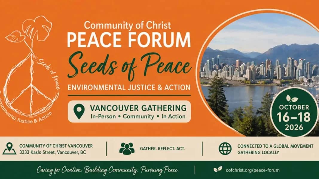 Peace Forum in Vancouver Oct 16-18, 2026