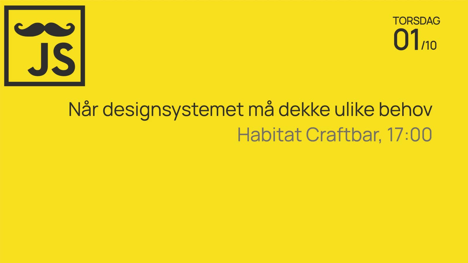 Når designsystemet må dekke ulike behov