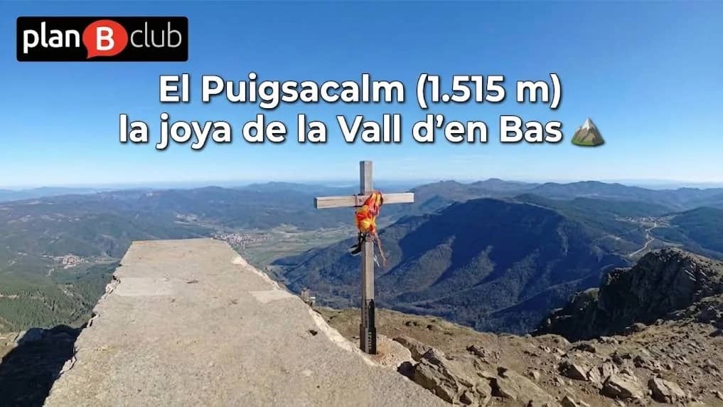 El Puigsacalm (1.515 m) la joya de la Vall d'en Bas ⛰️