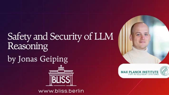 AI Series: Max Planck Institute - Jonas Geiping