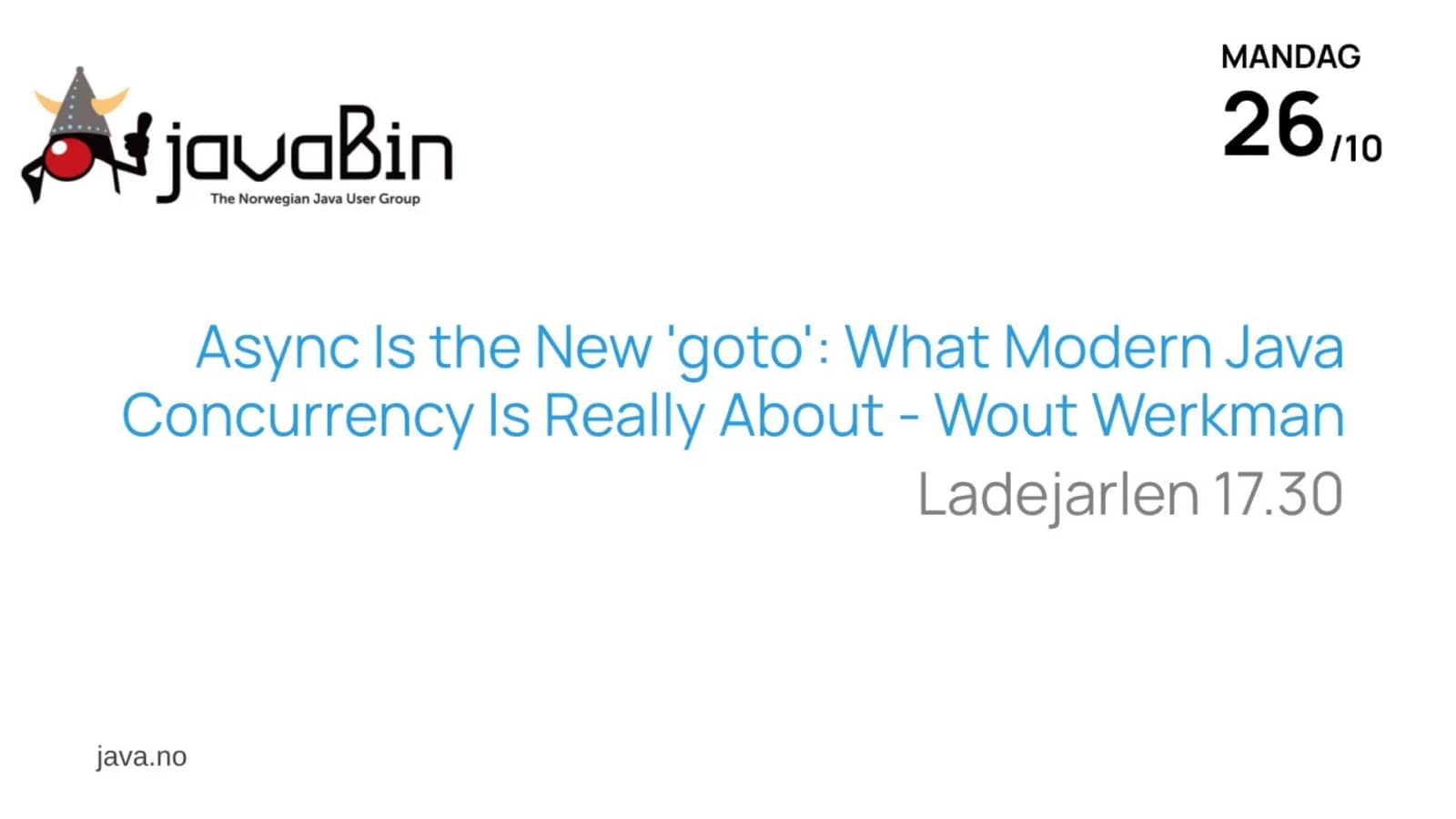 Async Is the New 'goto': What Modern Java Concurrency Is Really About