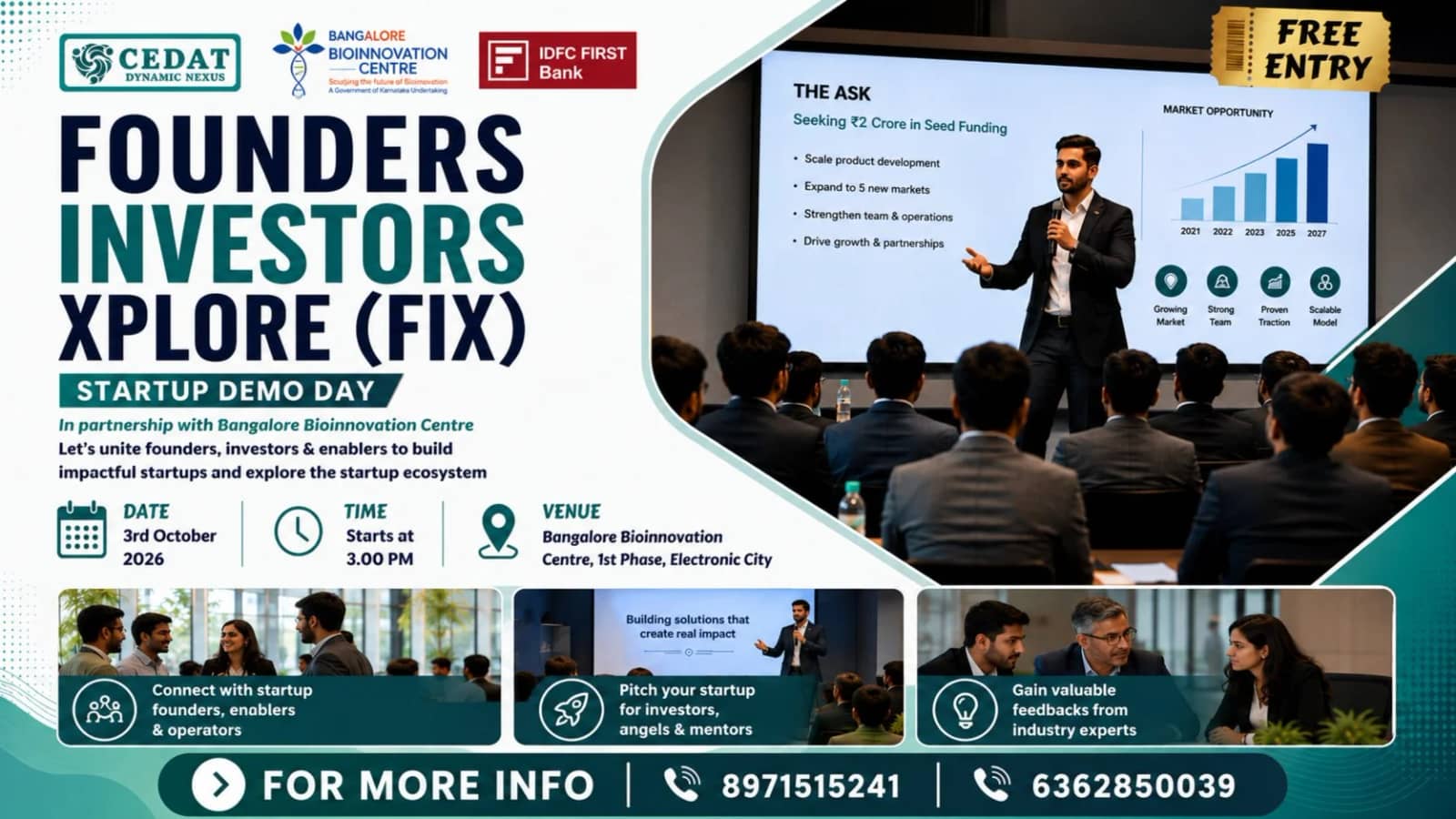Founders & Investors Xplore by CEDAT