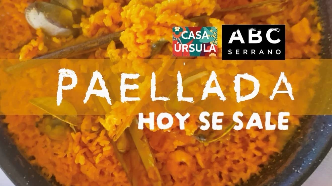PAELLADA en casa Úrsula ABC serrano