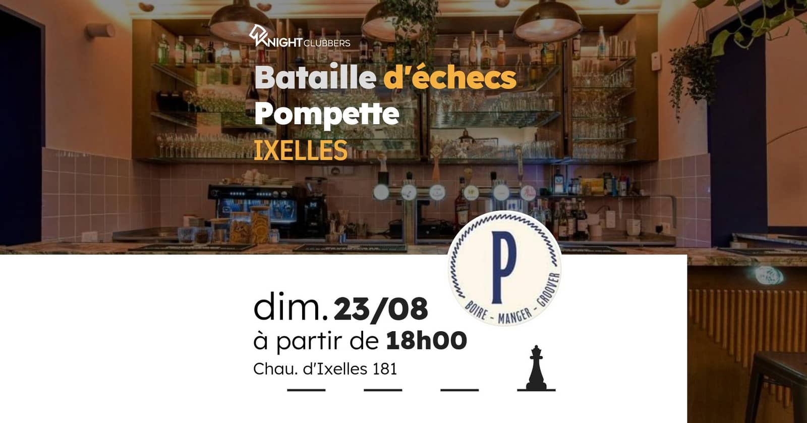 Chess Meeting - Ixelles - Pompette