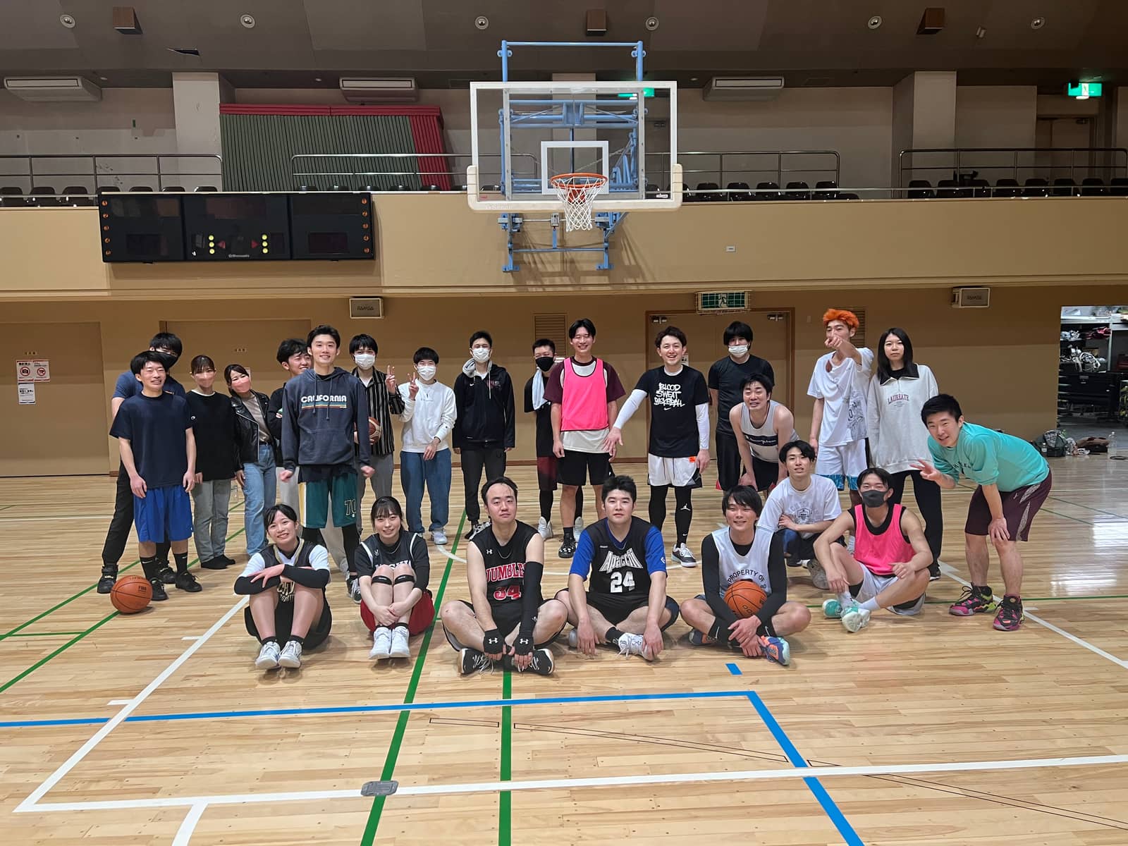 8/15 19:15-21:30 Enjoy Basketball