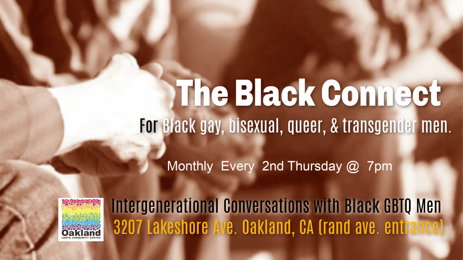 (In-person) Black Connect For Black Men Who Are Gay-bi-trans-queer