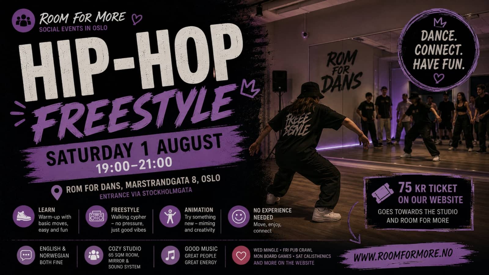 Low pressure Hip-Hop freestyle session