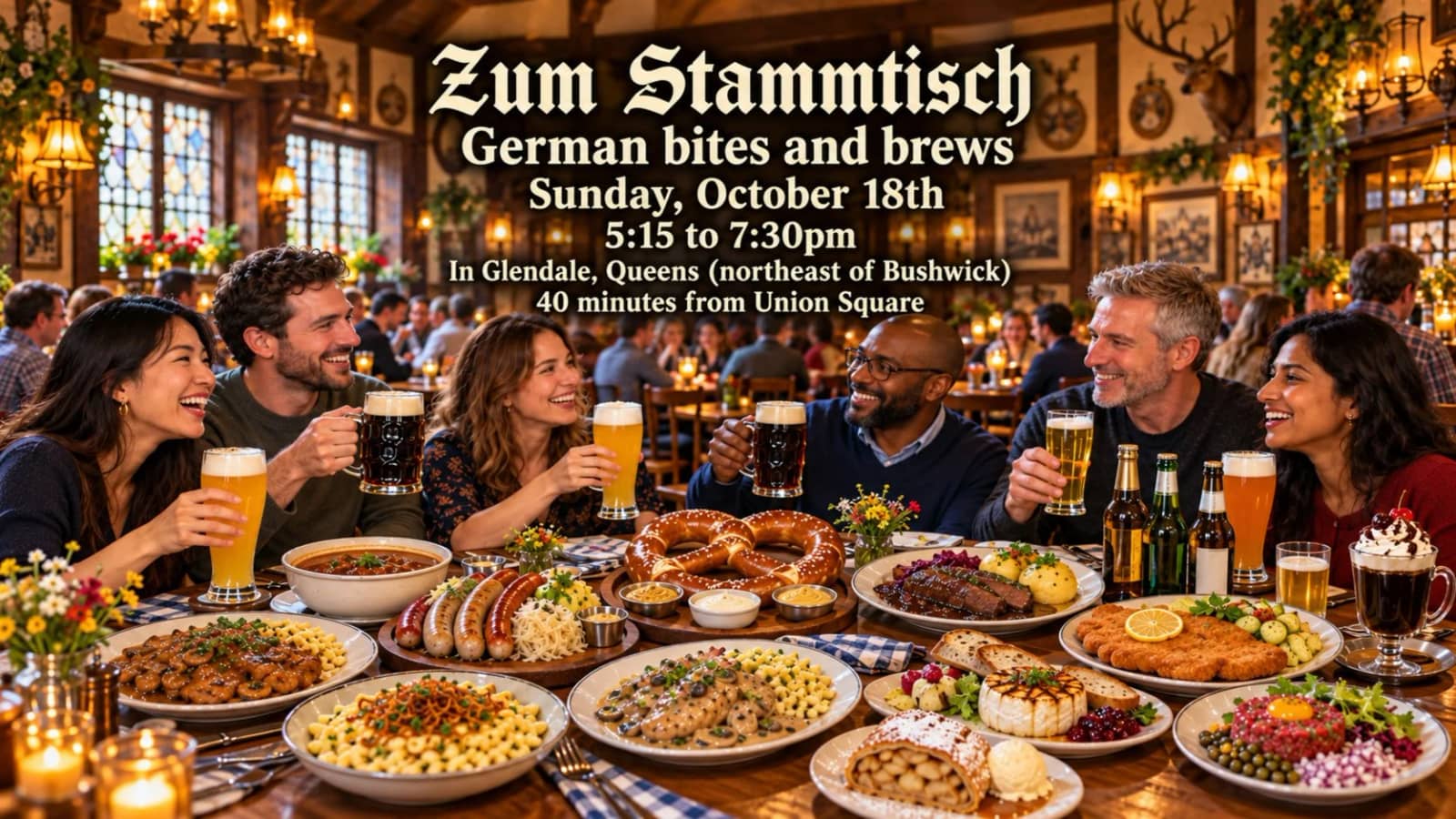 German food at Zum Stammtisch! π©πͺπ₯¨