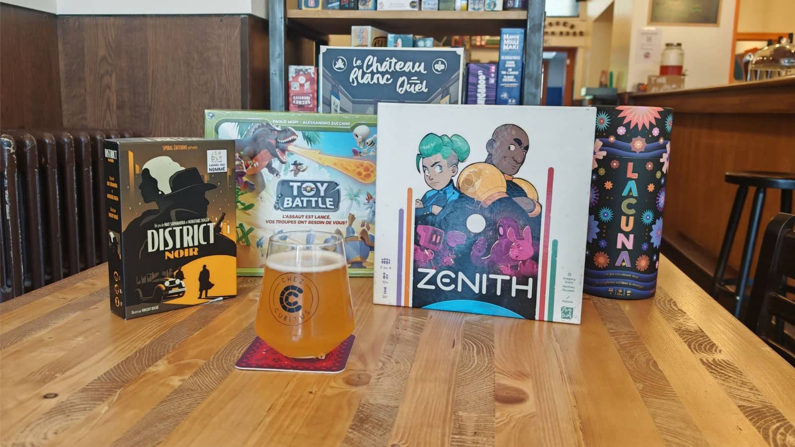 Meet new people playing board games