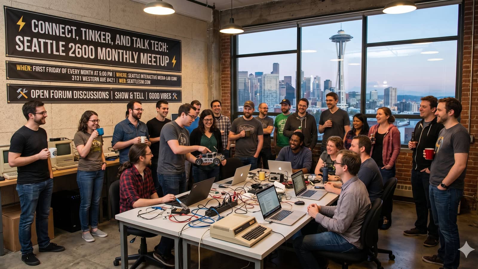 ⚡ Seattle 2600 Monthly Meetup (August 7, 2026) ⚡